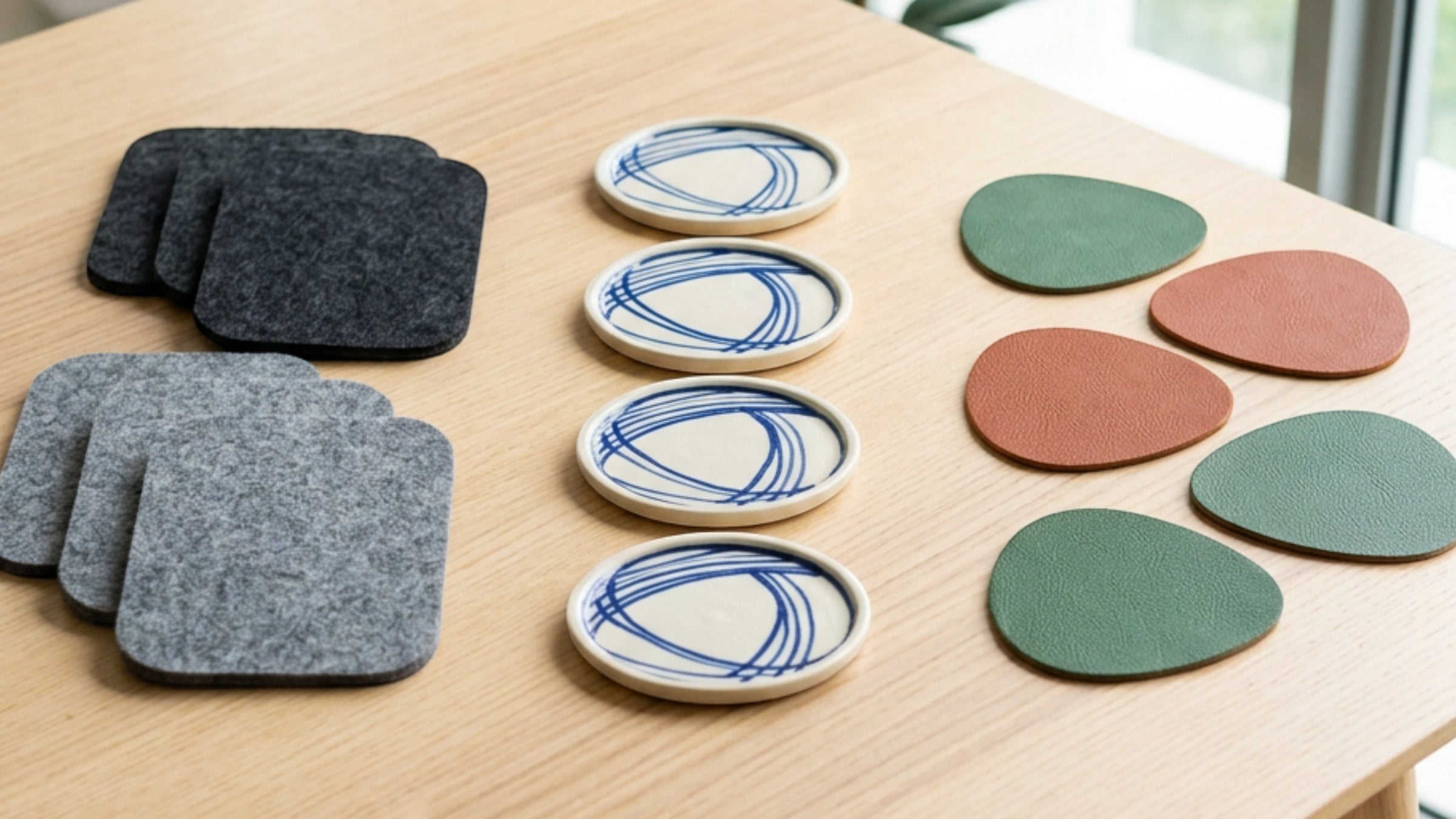 Zanet Minimal Drink Coasters